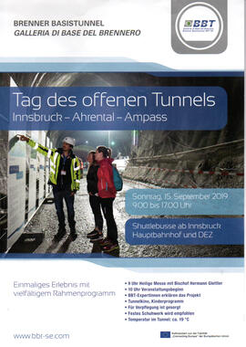 Brenner-Basistunnel, Tag des offenen Tunnels