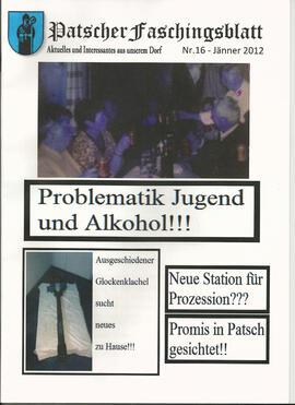 Patscher Faschingsblatt, Nr. 16 - Jänner 2012