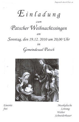 Kirchenchor Patsch