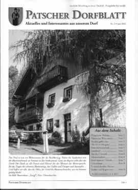 Patscher Dorfblatt Nr. 2, Juni 2012