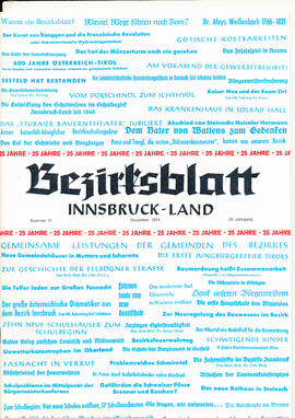 Innsbruck-Land: Verkehrskreuz im Verkehrskreuz der Alpen