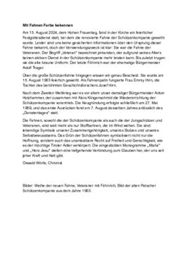 Mit Fahnen Farbe bekennen