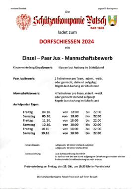 Dorfschießen