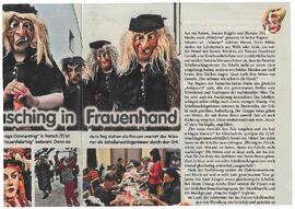 Fasching in Frauenhand am Unsinnigen Donnerstag
