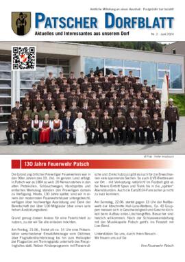 Patscher Dorfblatt 02-2024