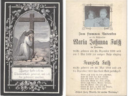 Falch Maria Johanna und Franziska 1908