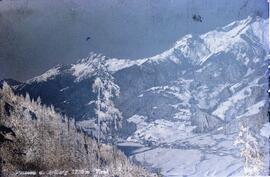 Pettneu Winter Skigebiet gegen Kapall