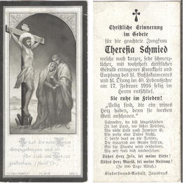 Schmied, Theresia 1916