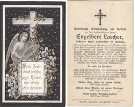 Larcher Engelbert Pfarrer 1913