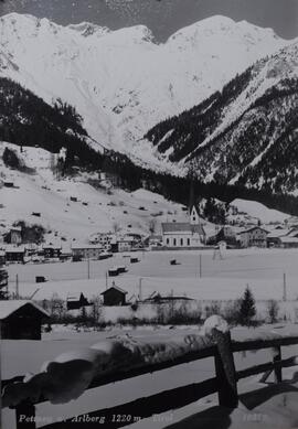 Pettneu am Arlberg gegen Gridlon, Lechtaler Alpen