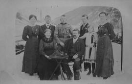 Familie Juen Pettneu, vor 1914