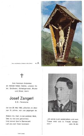 Zangerl, Josef