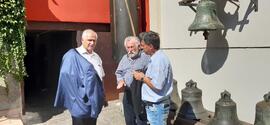 Guss der Glocke bei Grassmayr Innsbruck