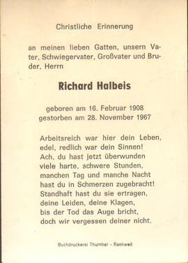 Halbeis Richard 1