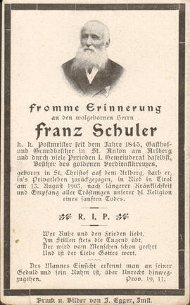 Schuler Franz 1