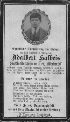 Halbeis Adelbert