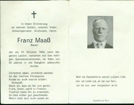 Maaß Franz