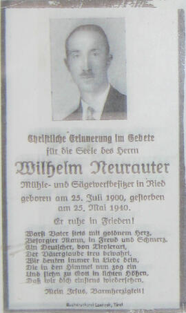 Neurauter Wilhelm
