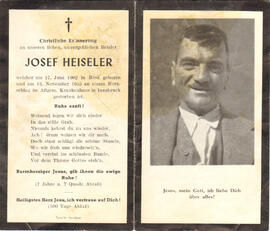 Heiseler Josef