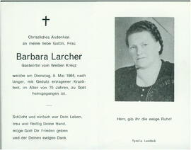 Larcher Barbara geb Hombacher