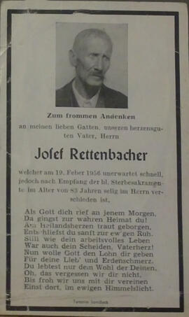 Rettenbacher Josef