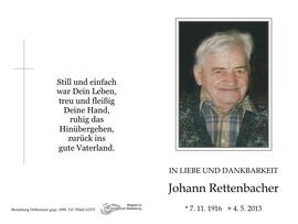 Rettenbacher Johann