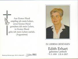 Erhart Edith geb Lanbach