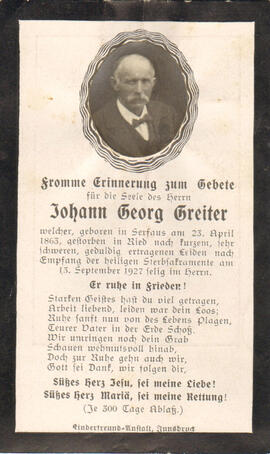 Greiter Johann Georg
