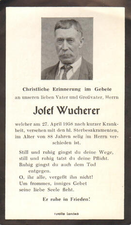 Wucherer Josef