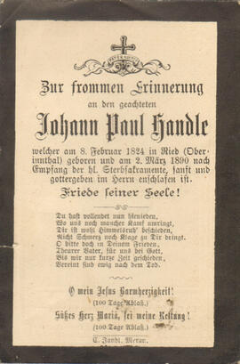 Handle Johann Paul
