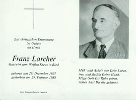 Larcher Franz
