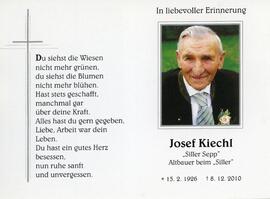 Kiechl, Josef &quot;Siller Sepp&quot;