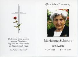 Schnorr, Marianne