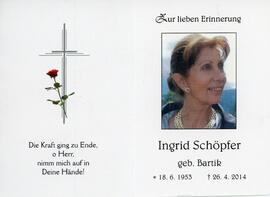 Schöpfer, Ingrid