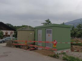 neues Transformatorhaus Obere Hochstraße
