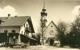 Judenstein, Gasthaus mit Kirche