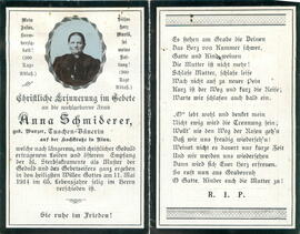 Schmiderer, Anna "Tuschen-Bäuerin" in Rinn