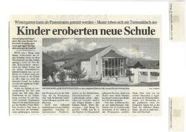 Kinder eroberten neue Schule