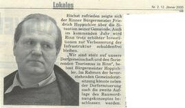 Altbürgermeister Friedrich Hoppichler