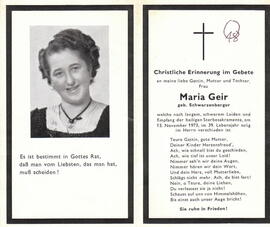Geir, Maria