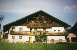 altes Haus beim &quot;Halder&quot;, wurde 1981 abgetragen