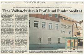 Eine Volksschule mit Profil und Funktionalität