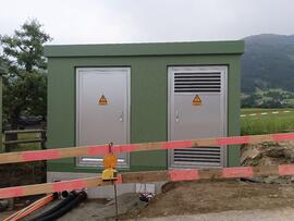 neues Transformatorhaus Obere Hochstraße