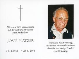 Platzer, Josef