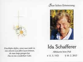 Schafferer, Ida Altbäuerin beim &quot;Pult&quot;