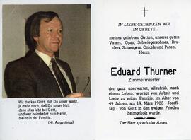 Thurner, Eduard Zimmermeister