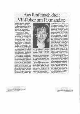 VP Poker um Fixmandate