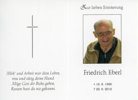 Eberl Friedrich