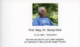 Köck, Georg Prof.Mag.Dr.