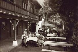 Gastgarten vom Gasthaus &quot;Unterlavierenbad&quot;